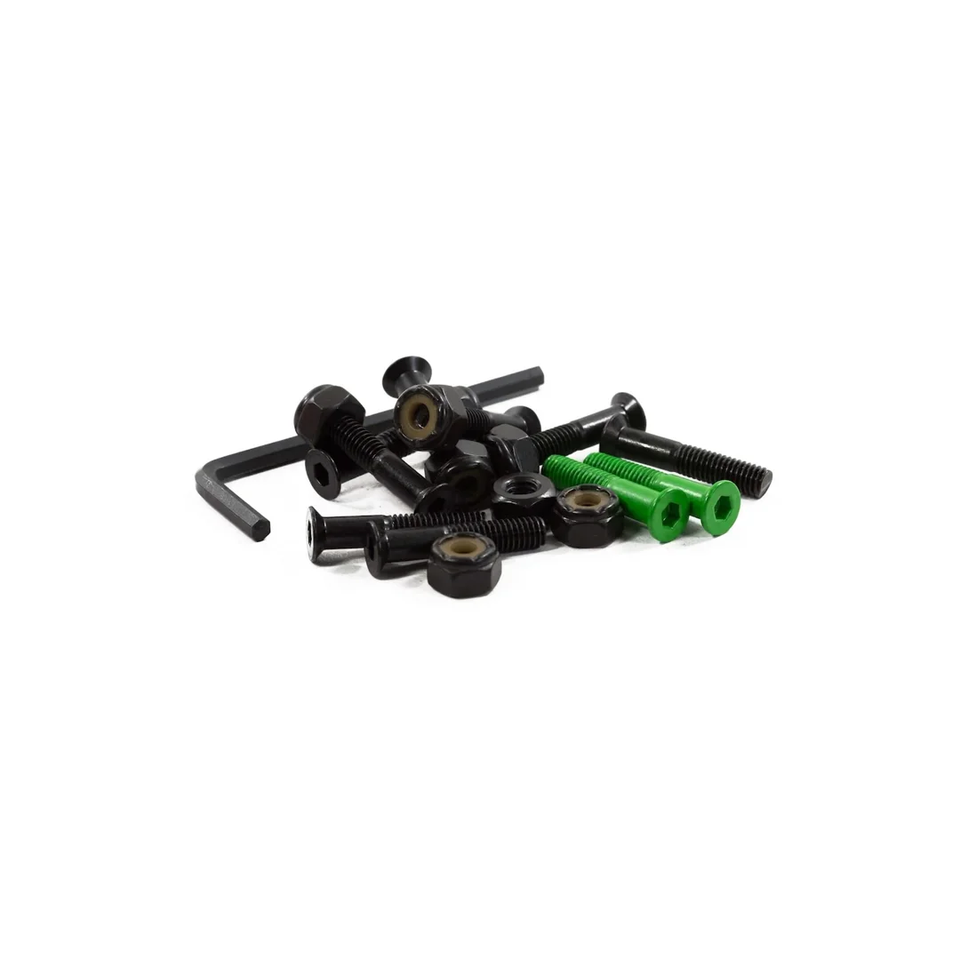Tornillos O.S.S. Cristian Huerta Negro Verde Allen 1"