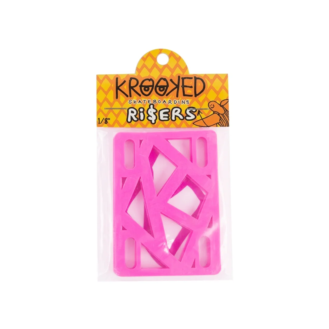 Elevadores Krooked Hot Pink 1/8" - Imagen 2