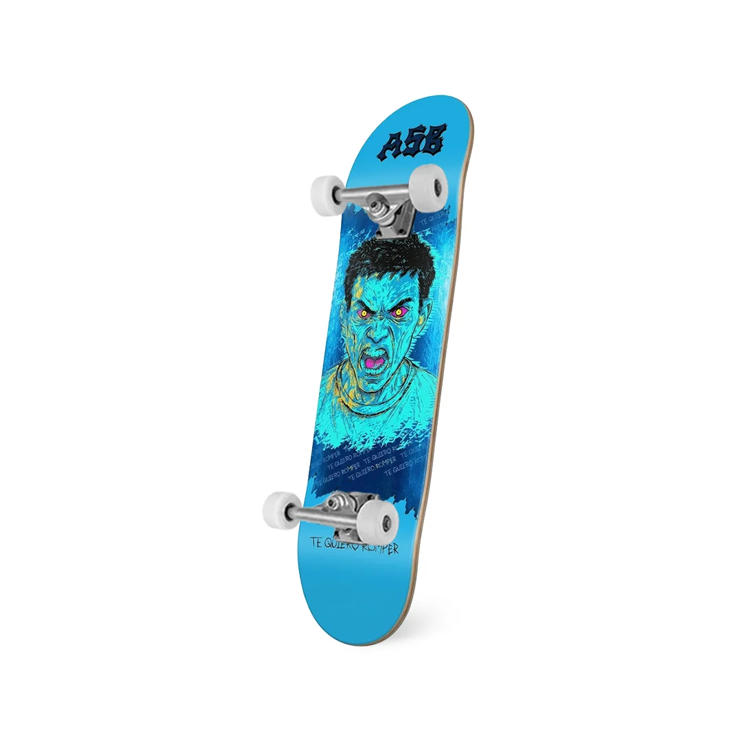 Patineta Armada Alebrije Te Quiero Romper 8.25" - Imagen 2