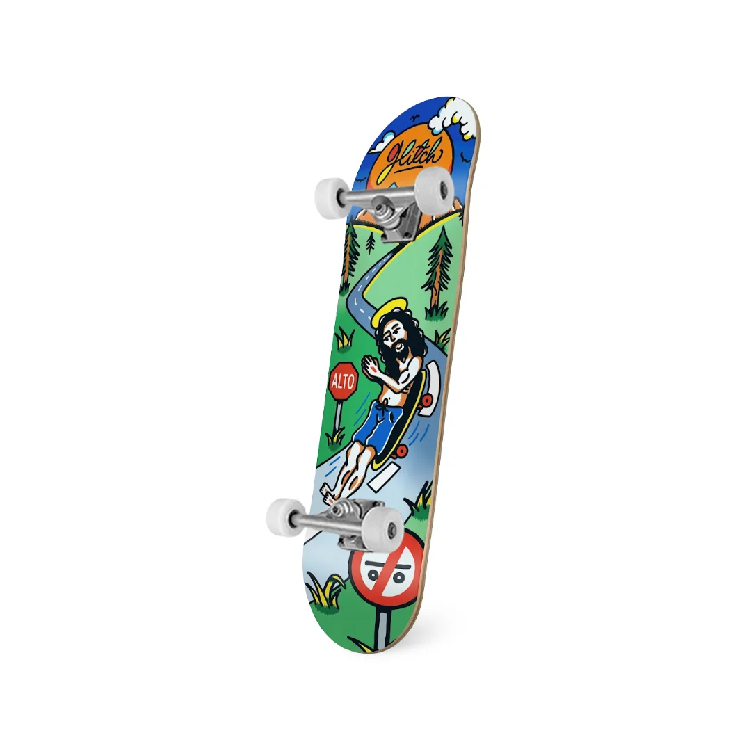 Patineta Armada Glitch Jesus Love 8.0" - Imagen 2