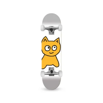 Patineta Armada Meow Big Cat Blanco 7.5"