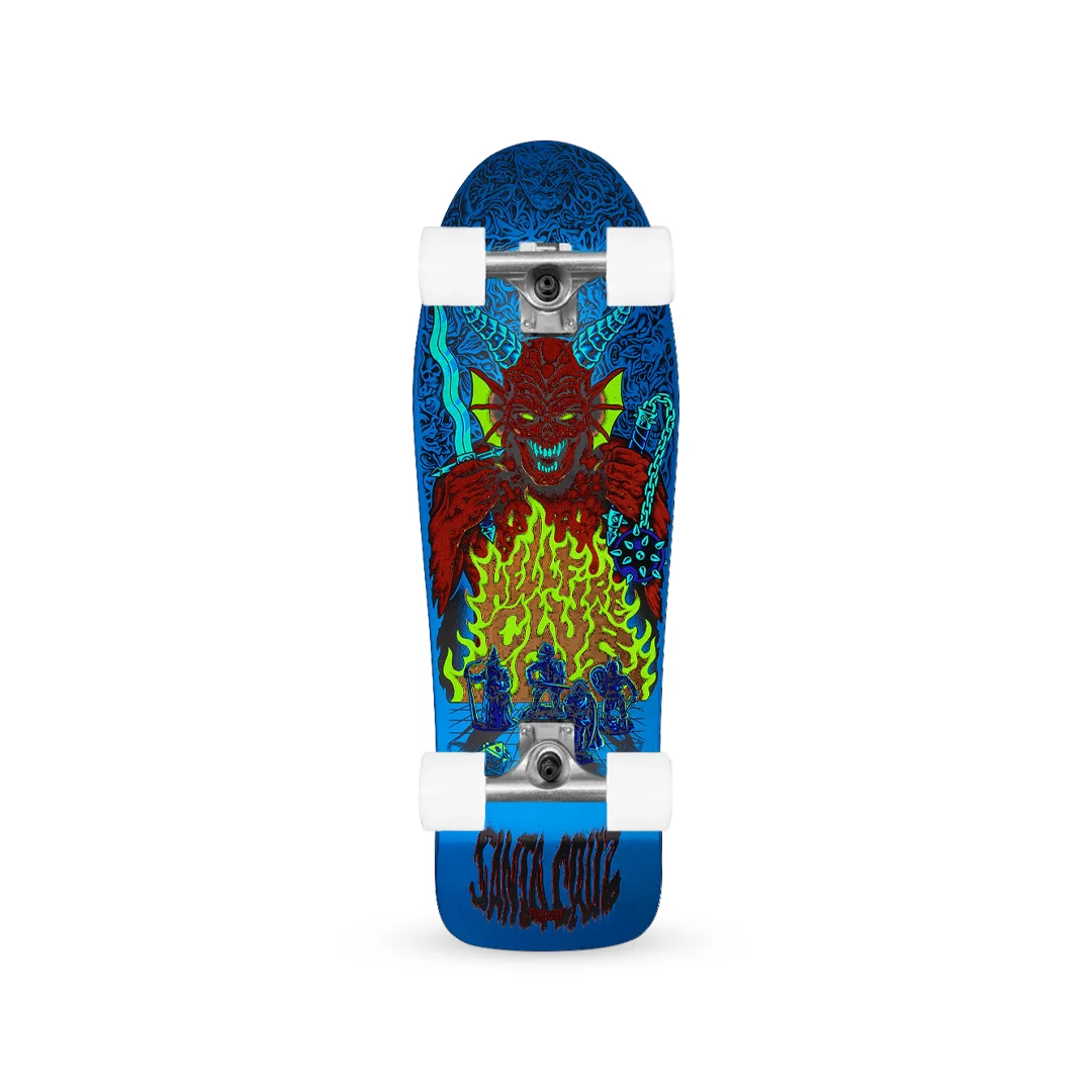 Patineta Armada Cruiser Santa Cruz X Stranger Things Knox Hellfire Pit 10.07" - Imagen 3