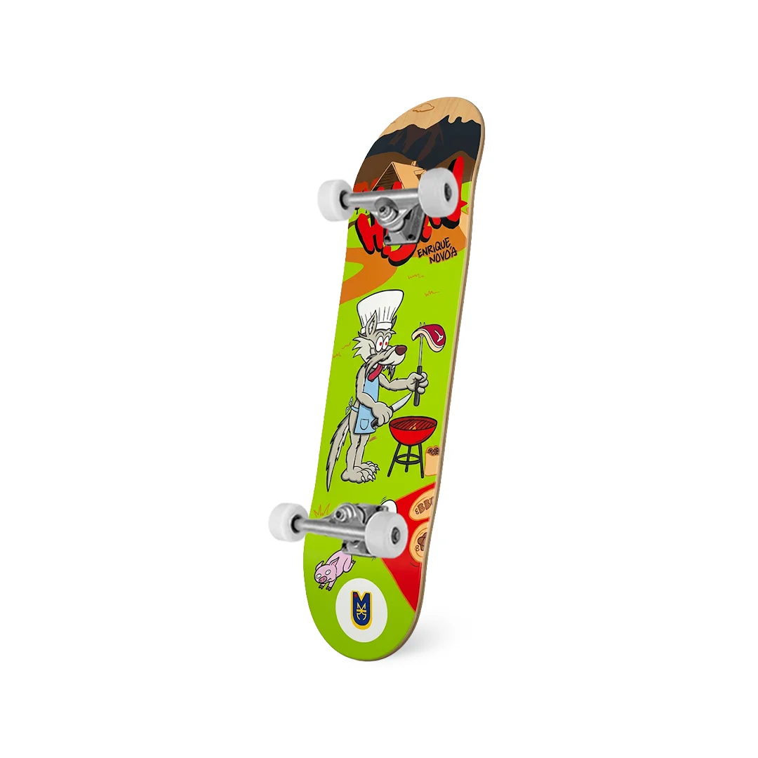 Patineta Armada Tricolor Pro Model Enrique Novoa Chef 8.5" - Imagen 2