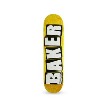Tabla Baker Brand Logo Veneers B2 Yellow 8.5"