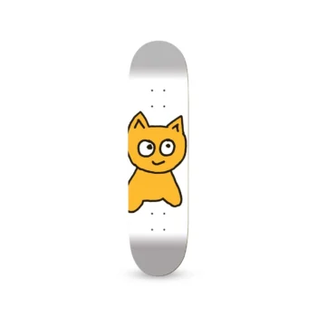 Tabla Meow Big Cat Blanco 7.5"