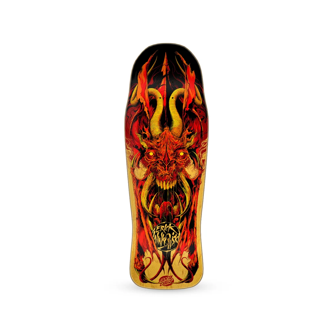 Tabla Santa Cruz Winkowski Primeval Fire Shaped 10.34"