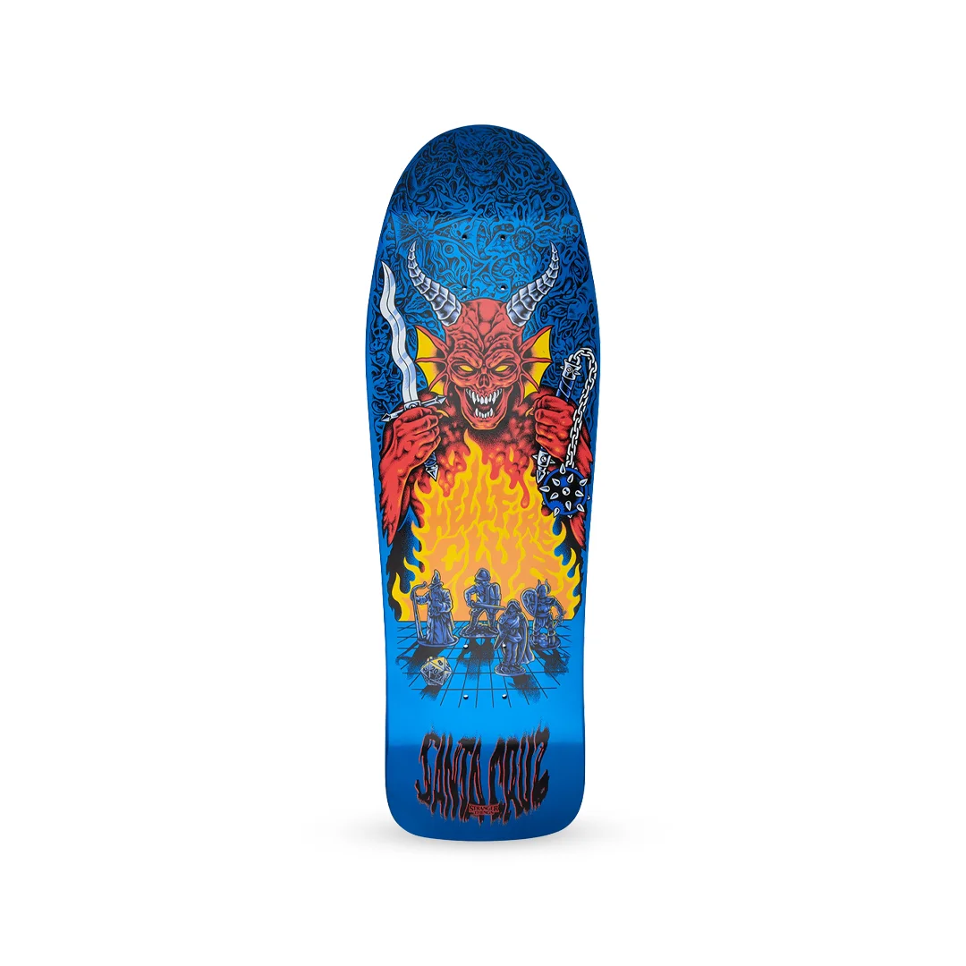 Tabla Santa Cruz X Stranger Things Knox Hellfire Pit 10.07"