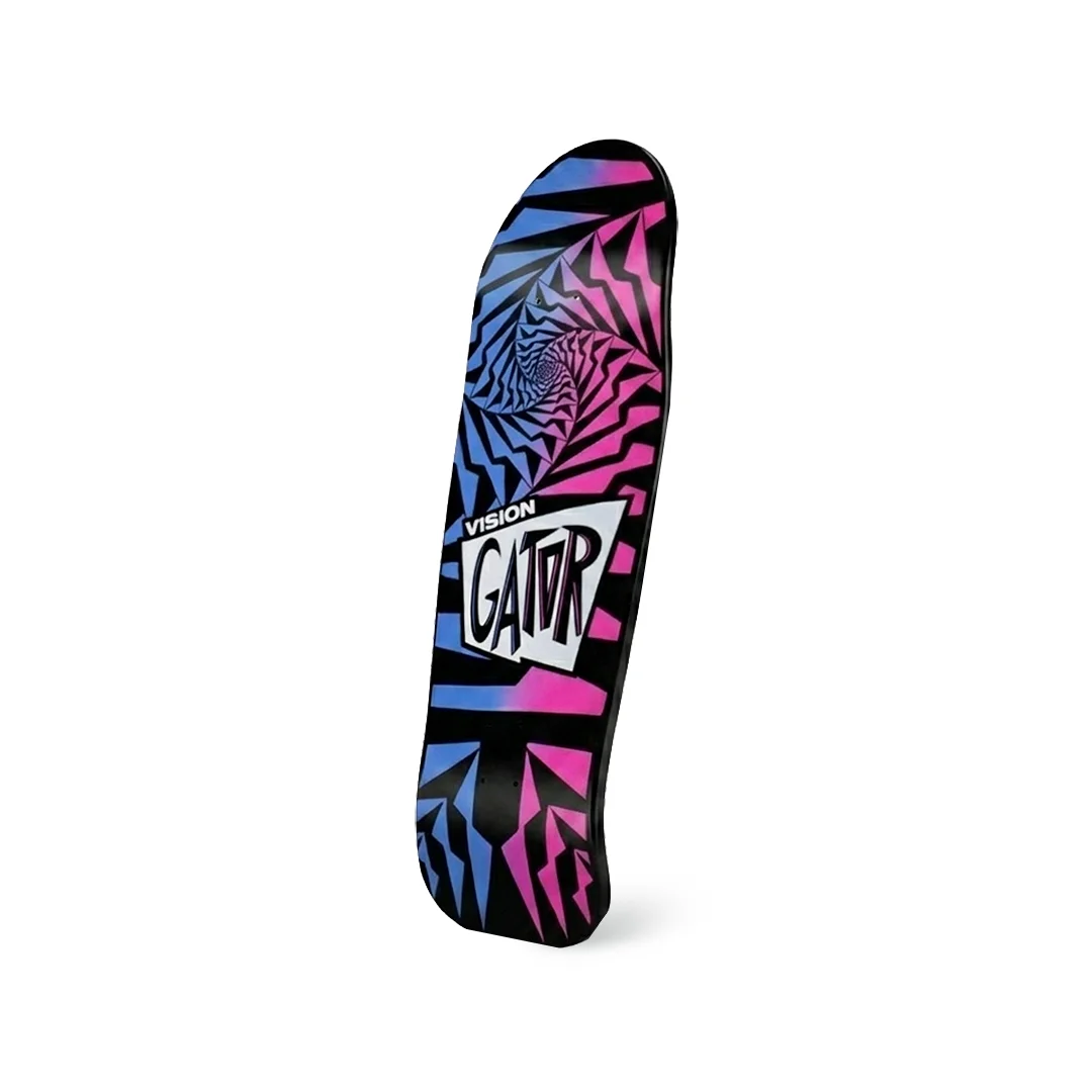 Tabla Vision Gator II Modern Concave Black Blue Pink Fade 10.0" - Imagen 2