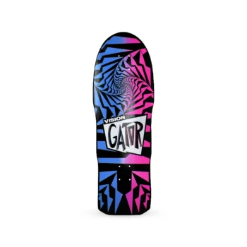 Tabla Vision Gator II Modern Concave Black Blue Pink Fade 10.0"