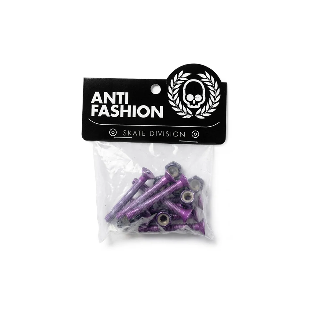 Tornillos Antifashion Phillips Morados 1 1/2" - Imagen 2