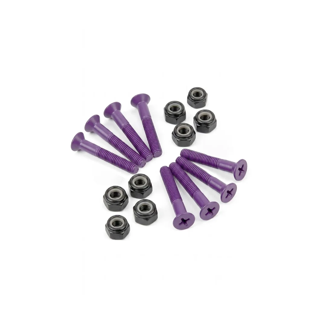 Tornillos Antifashion Phillips Morados 1 1/2"
